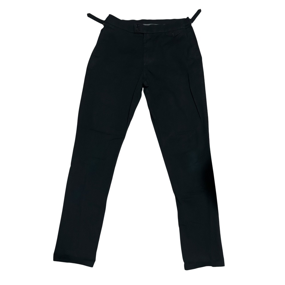 Greyson Mens Golf Pants 33/32 Side Adjusters Black Performance